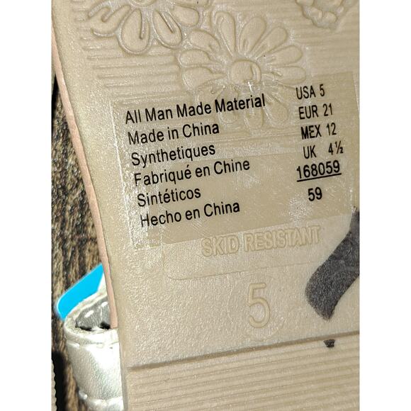 Girls Zoe and Zac Sandals Size 5 - Picture 4 of 4